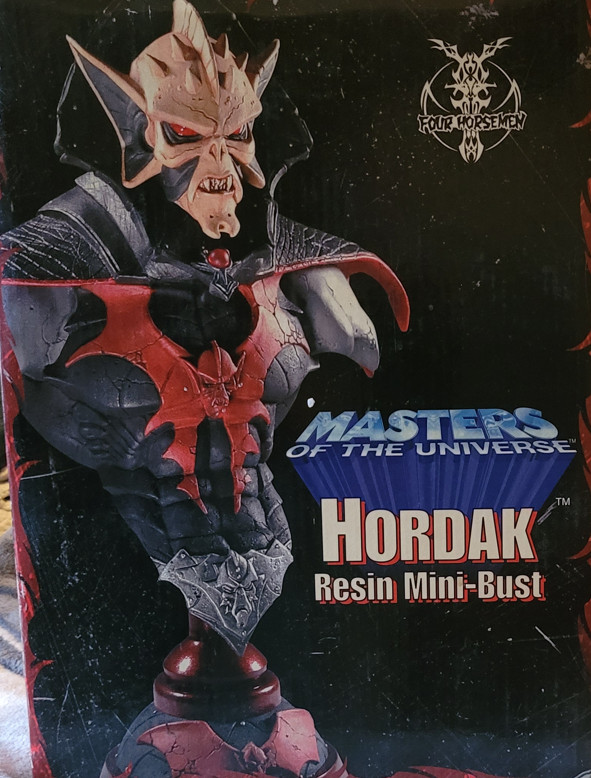 Masters of the Universe / Hordak Resin Bust / Open Box - Unused #222 / 1500