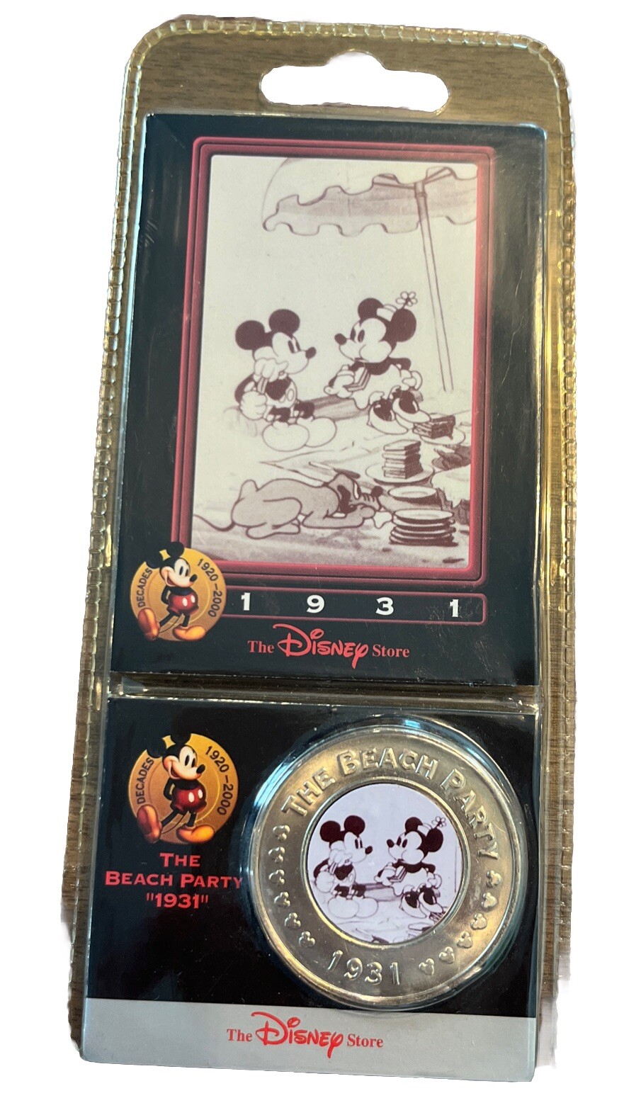 DS VINTAGE DISNEY DECADES COINS #17 \