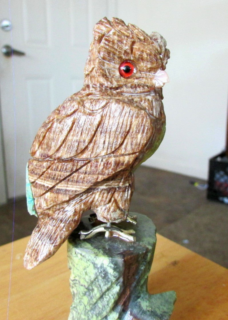Gorgeous Hand Carved Multi-Gemstone 5\