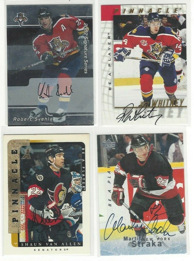 2001-02 BAP Signature Series Autographs #158 Robert Svehla Florida Panthers
