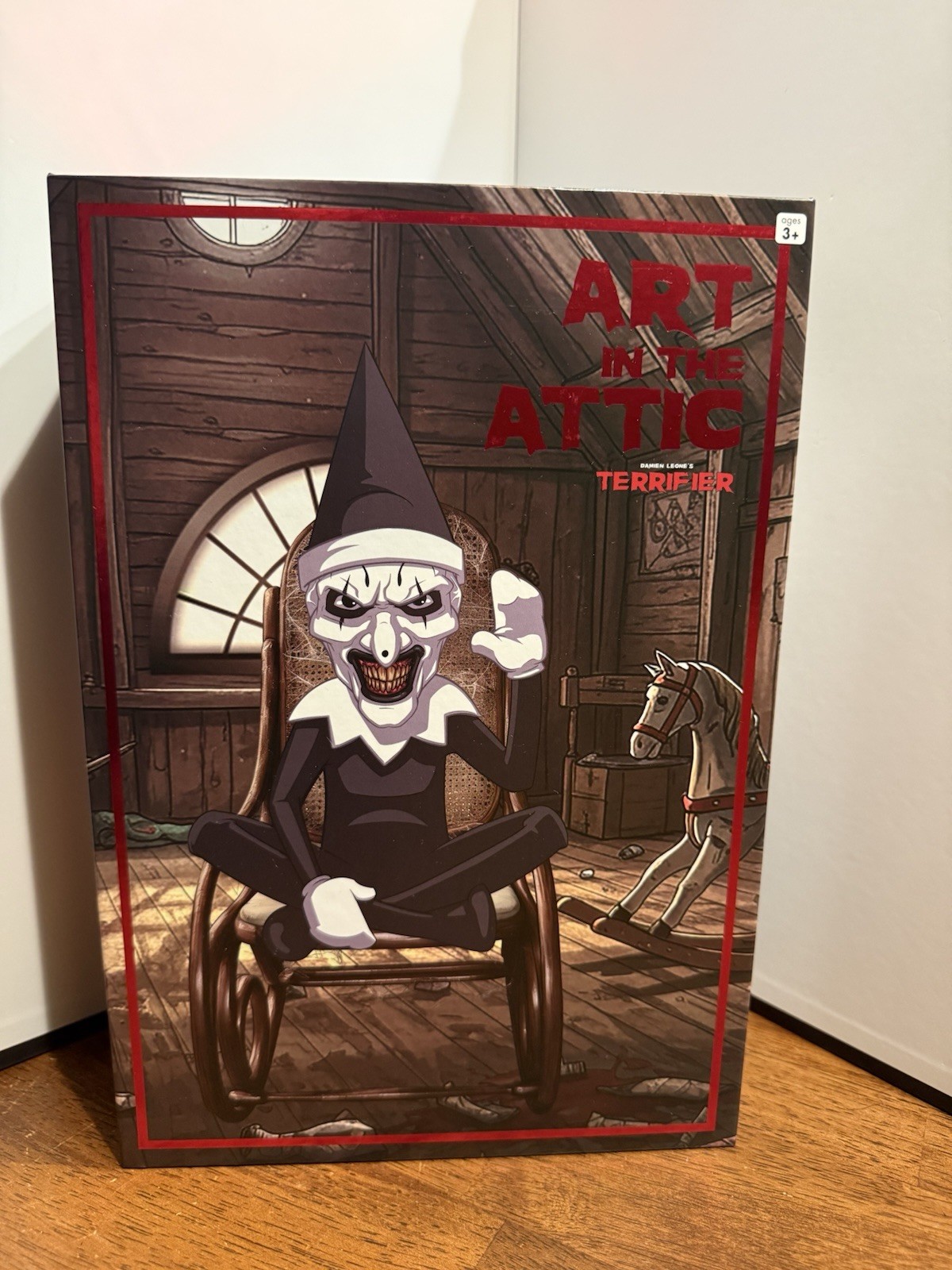 Spirit Terrifier Art in the Attic Art the Clown Figure Boxed w/ Accessories