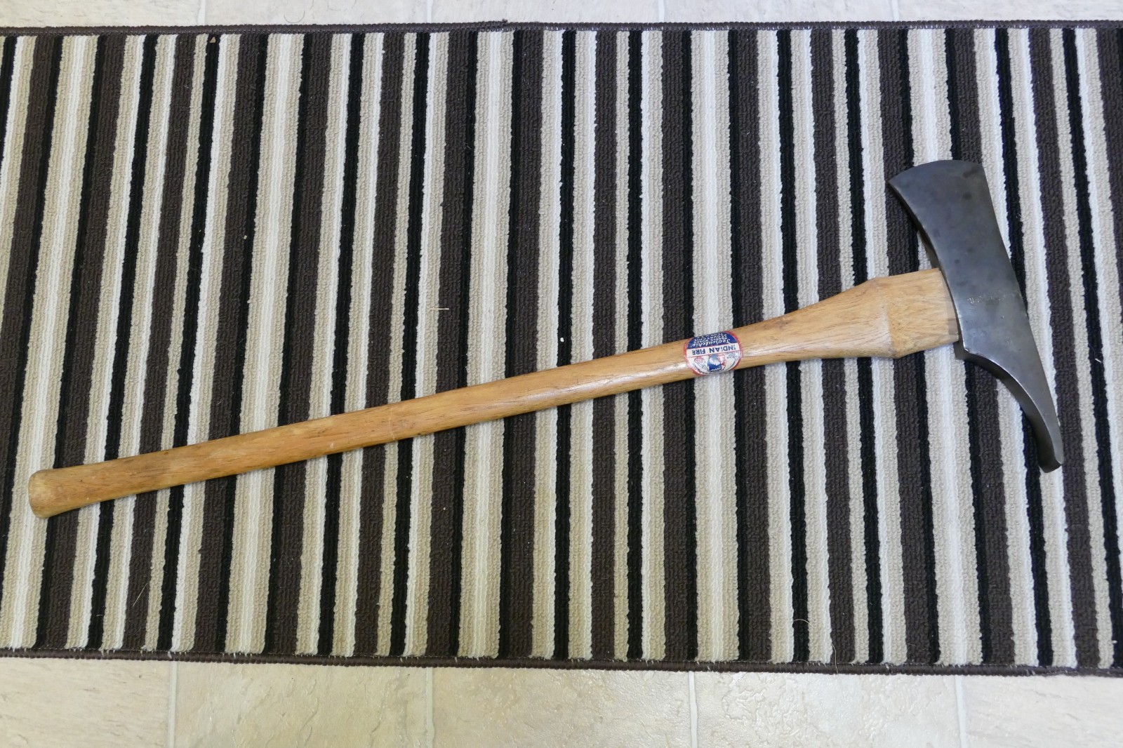 Antique WARREN Undercutter/Chainsaw Logging Axe 5 lb 10 oz