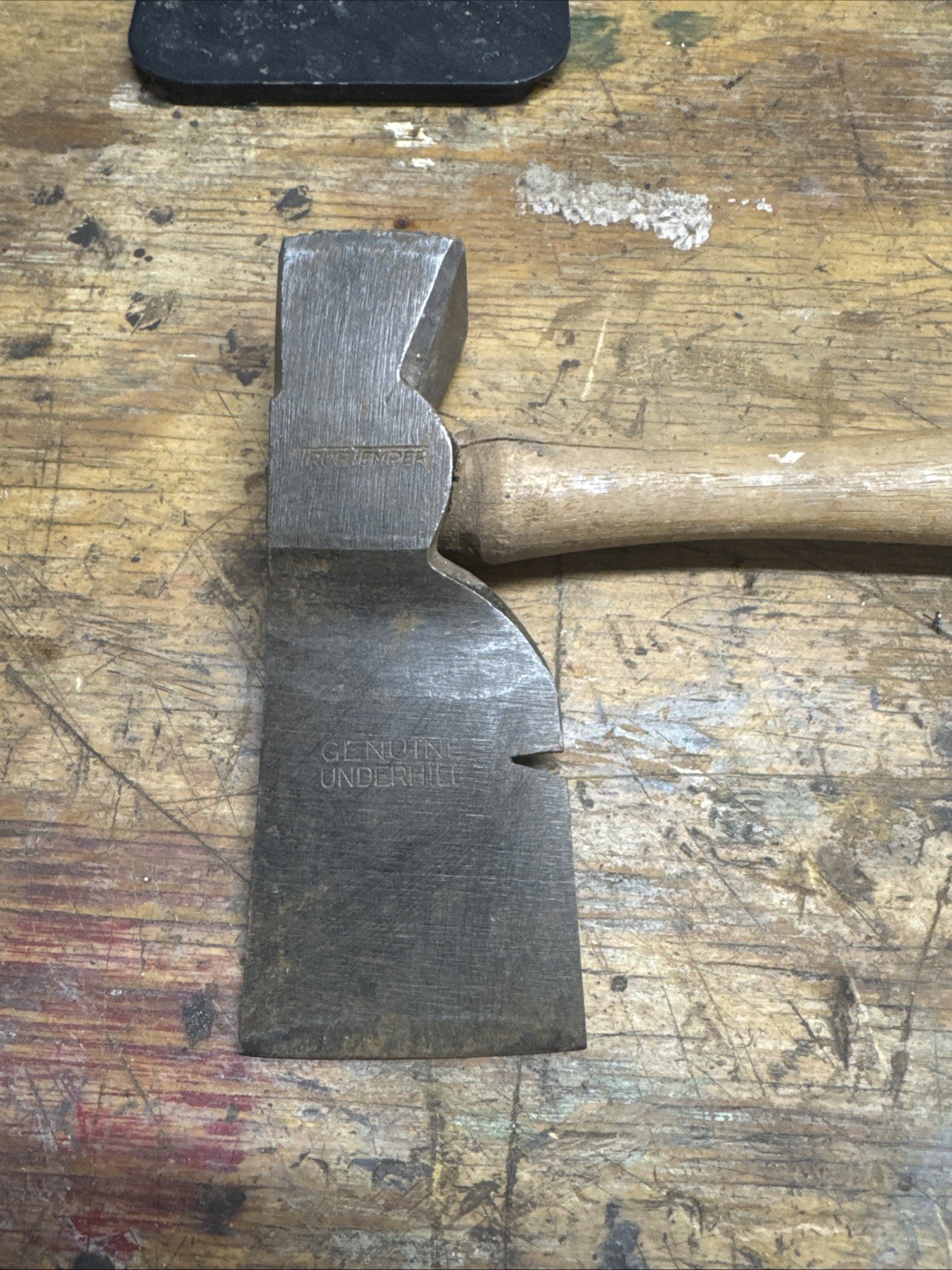 Vintage True Temper Genuine Underhill Roofing Lathing Hatchet Axe