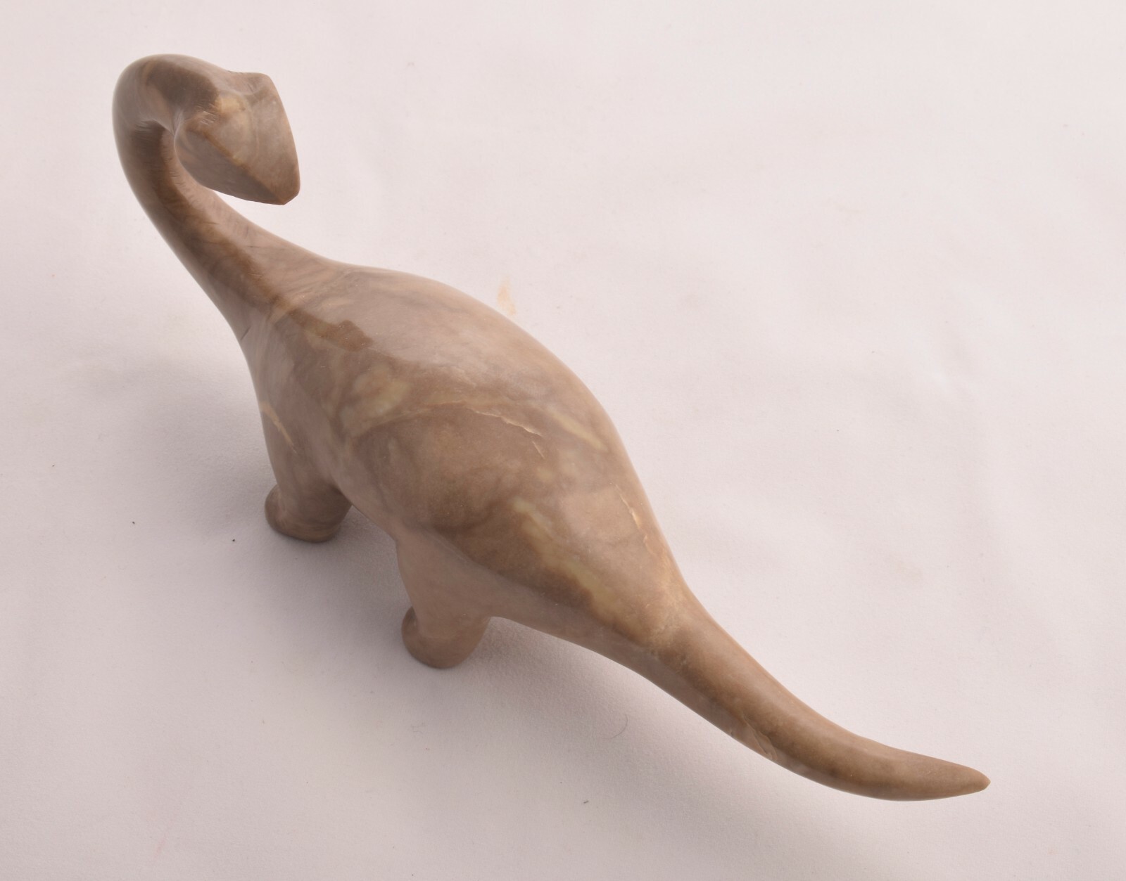 Vintage Dinosaur Figurine Natural Colour Handmade Stone Figure polish Home Decor