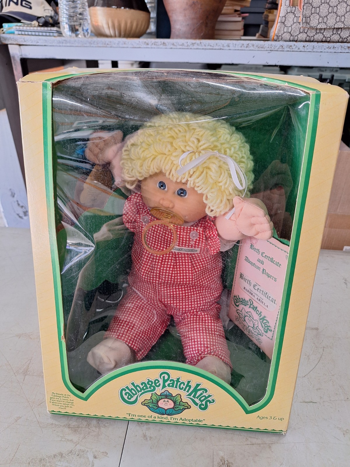Vintage 1983Cabbage Patch Kids Doll Appears To Be Unopened 
