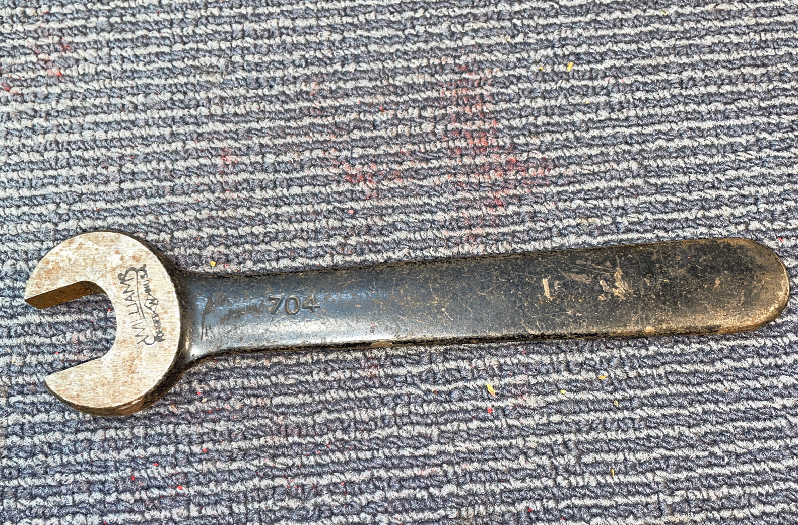 Vintage (1924-1947) WILLIAMS Open End Wrench No.704 Forged in U.S.A. 3/4 Inch