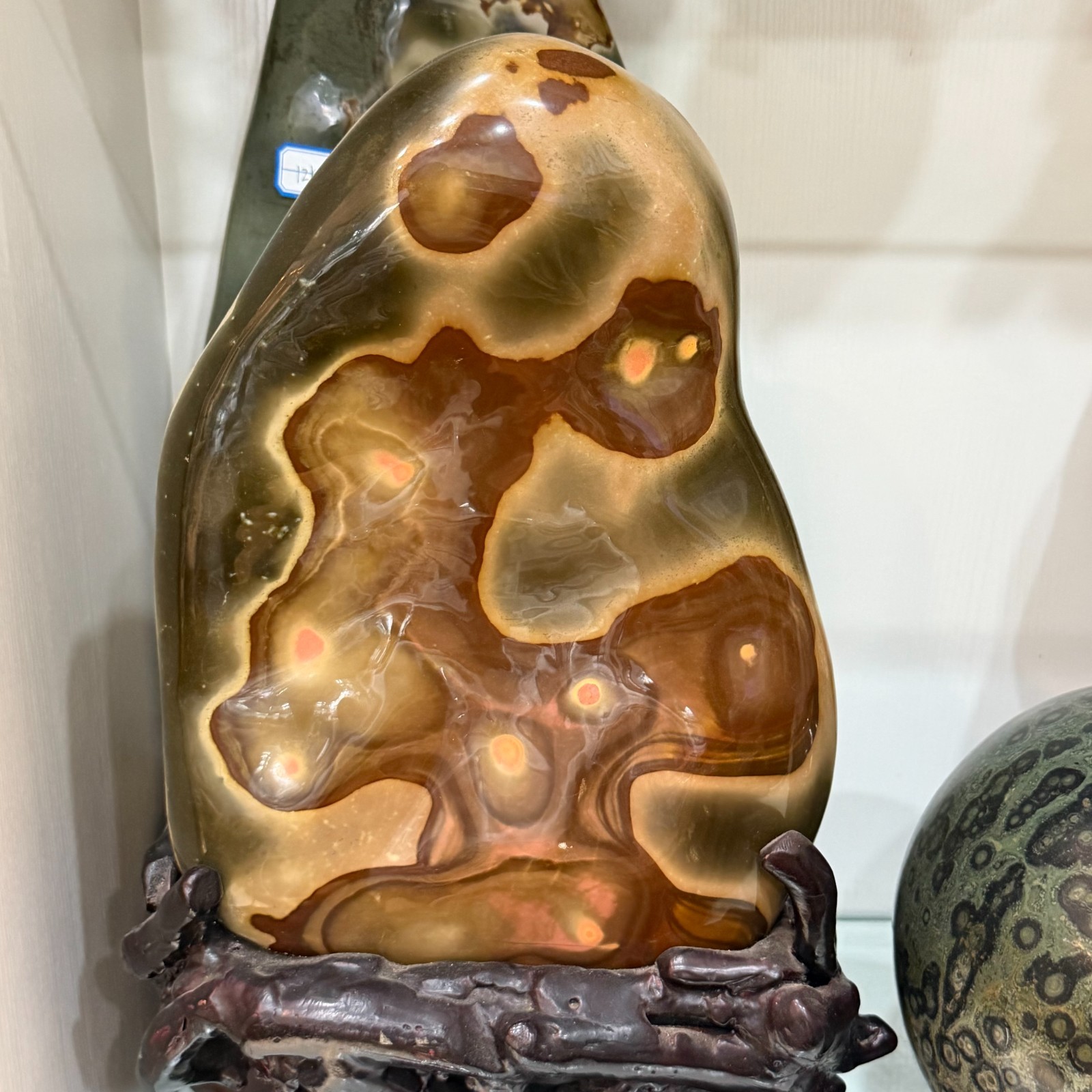 41.9LB Gorgeous Natural Polychrome Ocean Jasper Freeform Crystal Reiki Healing