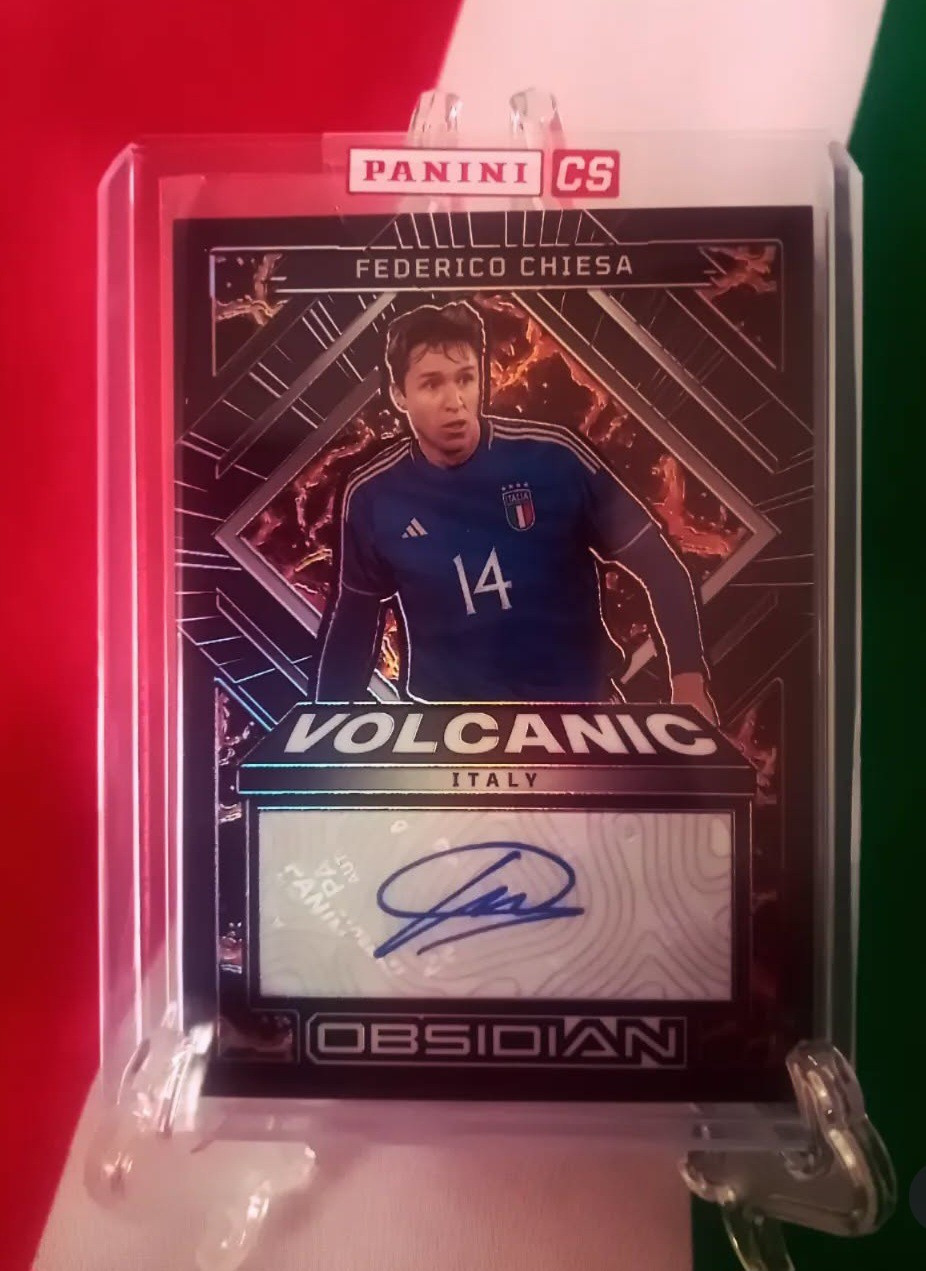  Federico Chiesa Auto Panini Obsidian Italy /77