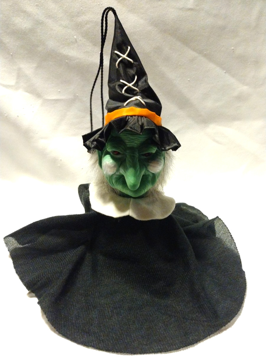 Vintage Russ Halloween Wicked Wanda Light Up Witch Tested Battery Operated 