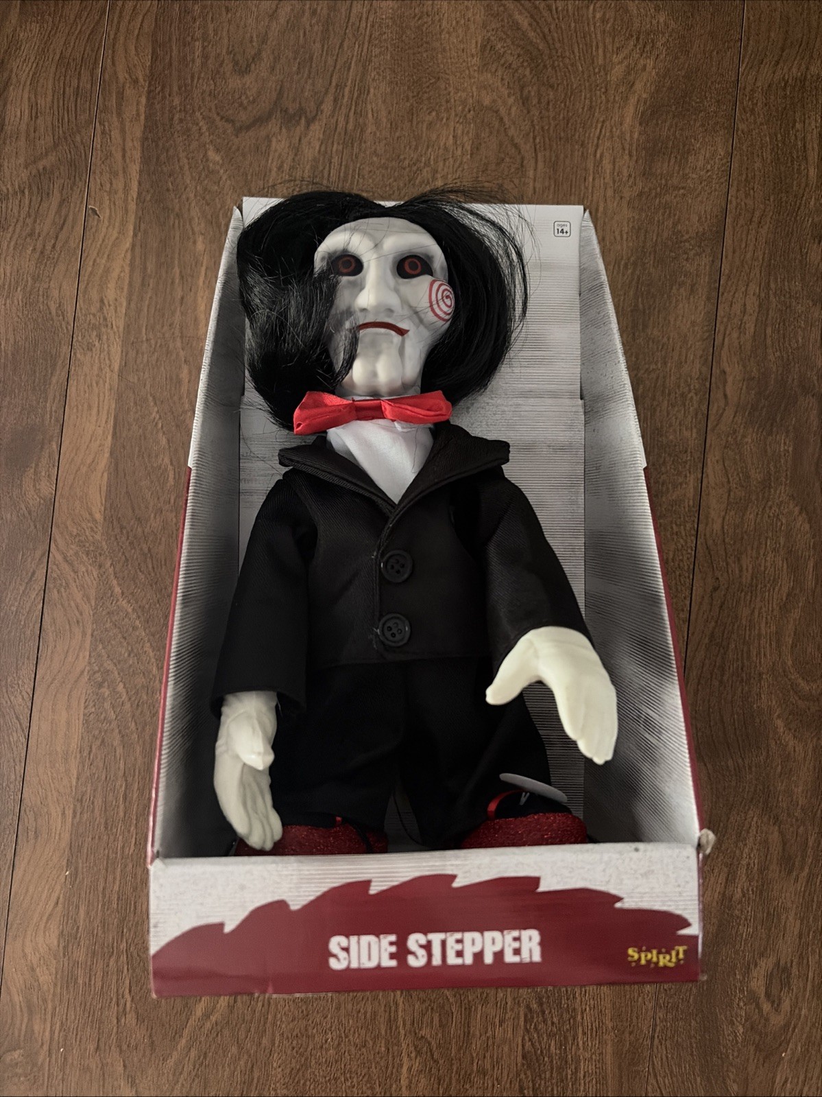 Saw Billy The Puppet Side Stepper - Spirit Halloween Exclusive BRAND NEW Saw Billy The Puppet Side Stepper - Spirit Halloween Exclusive BRAND NEW