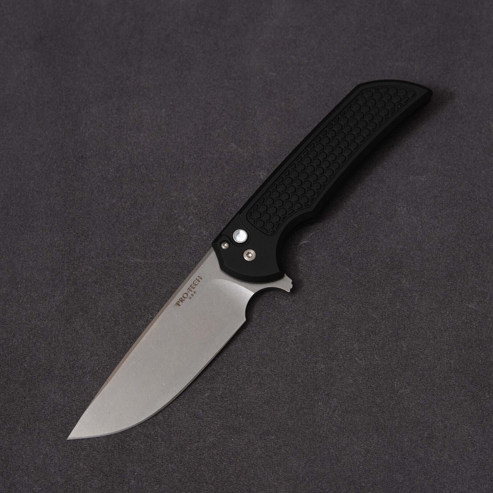 ProTech Mordax Blade Show West 2023 PROTOTYPE - Honeycomb Milled Handles