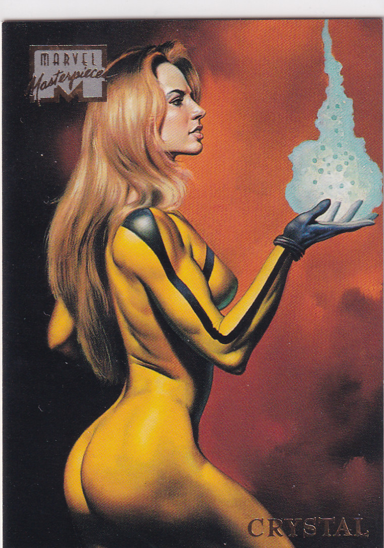 1996 Fleer/SkyBox Marvel Masterpieces #9 Crystal Boris