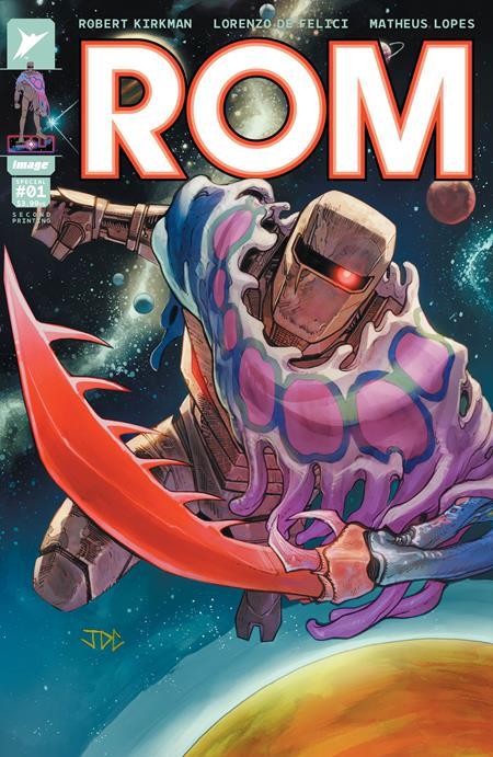 Rom Special #1 (one Shot) 2nd Ptg Cvr B  Var Image Comics