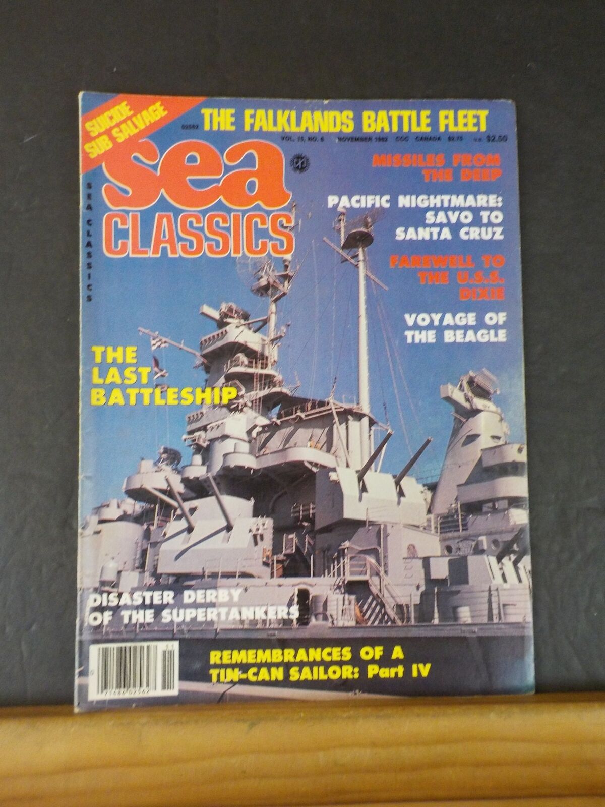 Sea Classics V15 #6 1982 November The Falklands Battle Fleet