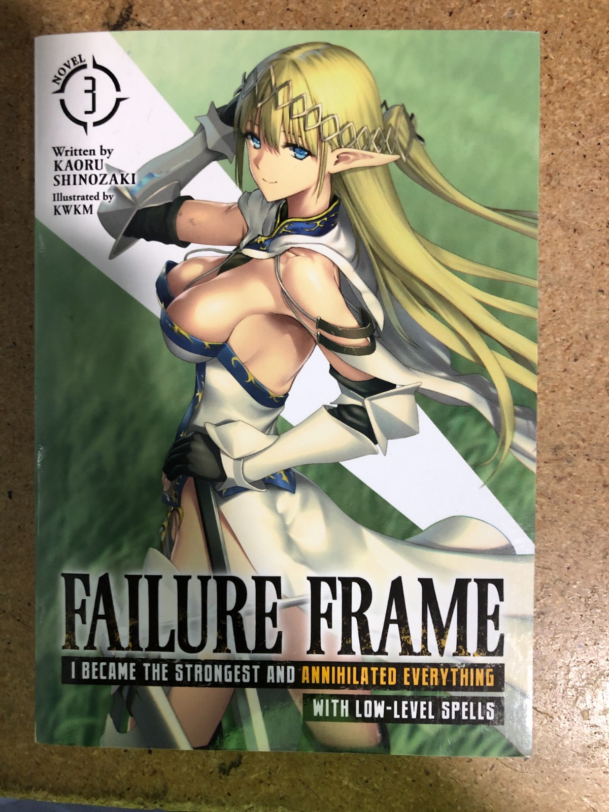 Failure Frame Volume 3 Light Novel Vol Manga Seven Seas First Printing [English]