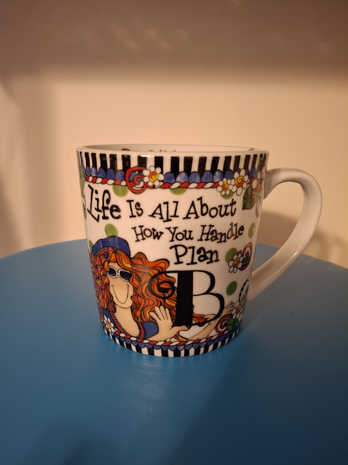 Suzy Toronto Coffee Mug Cup Life Is All About How You Handle Plan B 14 0z. Suzy Toronto Coffee Mug Cup Life Is All About How You Handle Plan B 14 0z.
