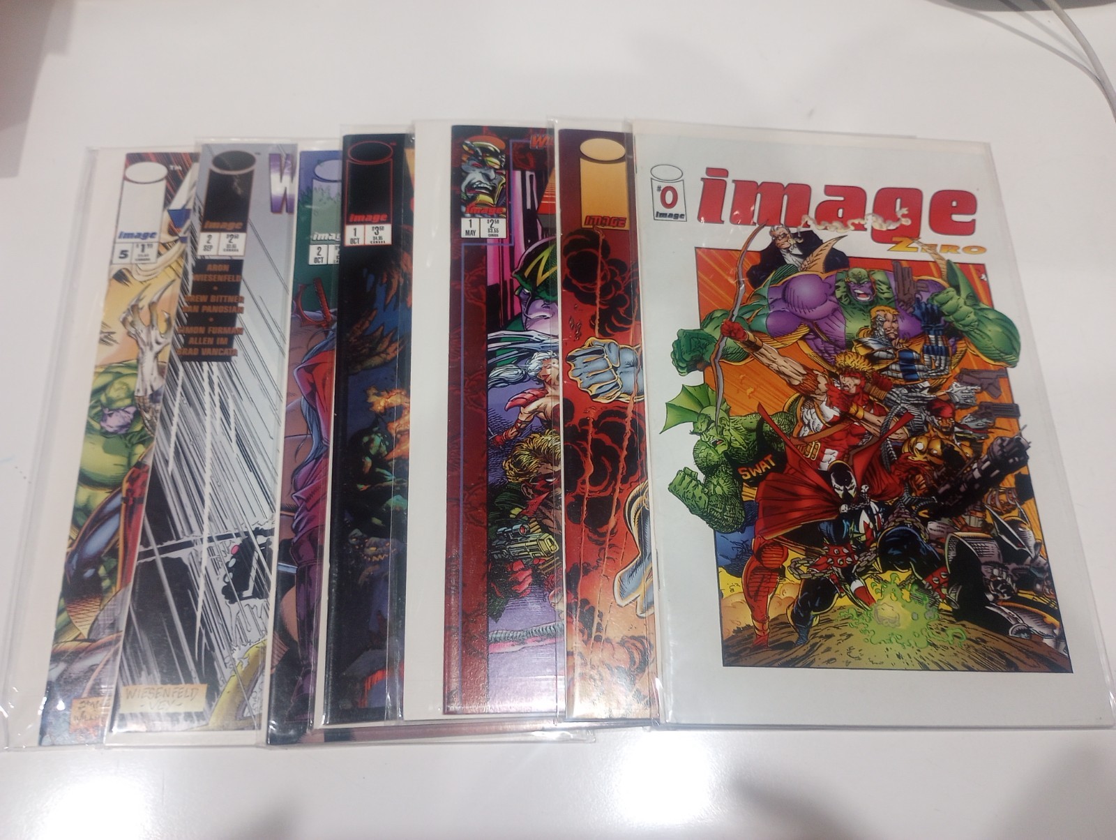 Lot of 7 Wildstorm Comics Wildcats Comic Books Lot of 7 Wildstorm Comics Wildcats Comic Books
