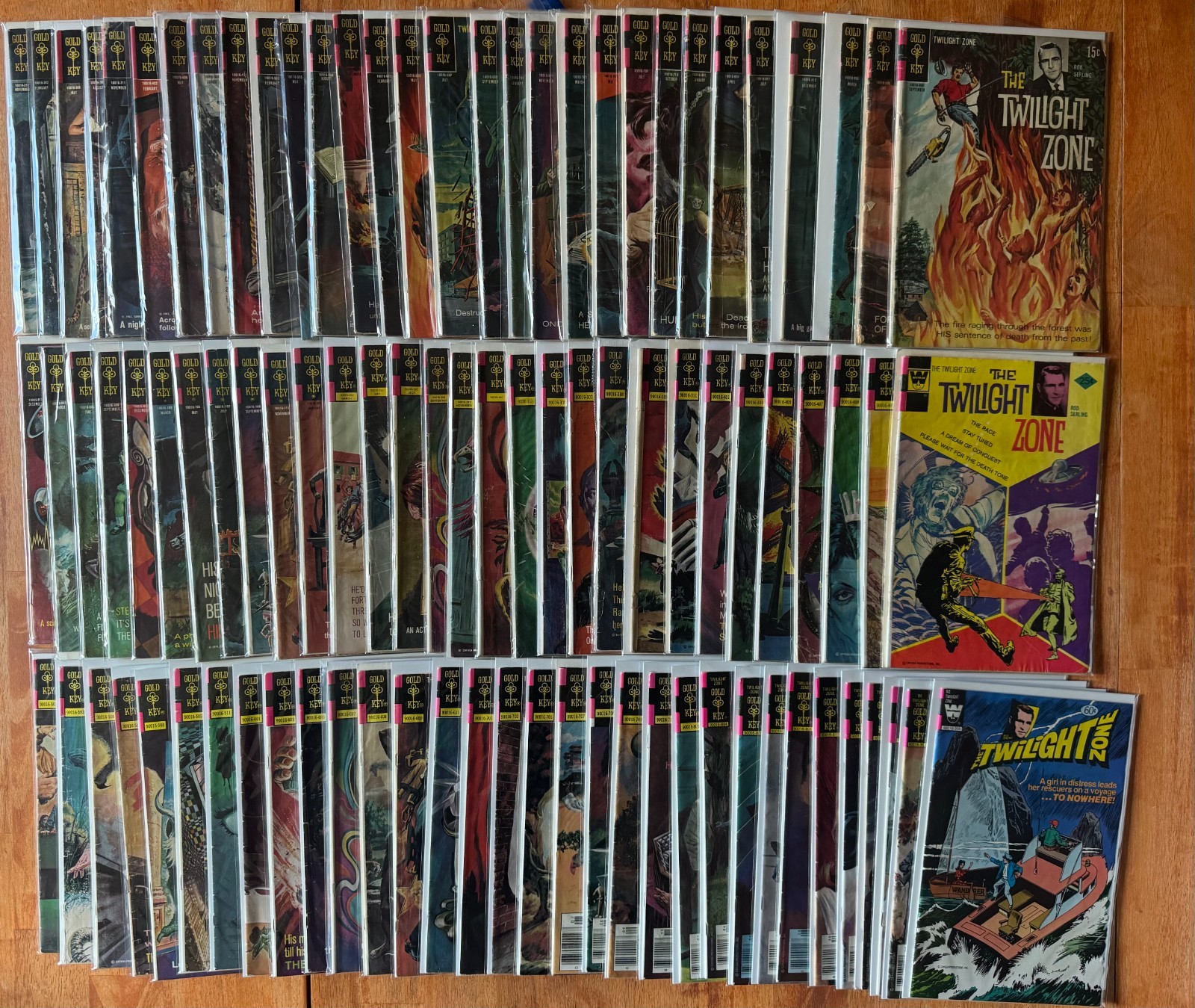 Twilight Zone #1-92 (1962-1982) Complete 92 Issue Gold Key/Whitman run GD-FN