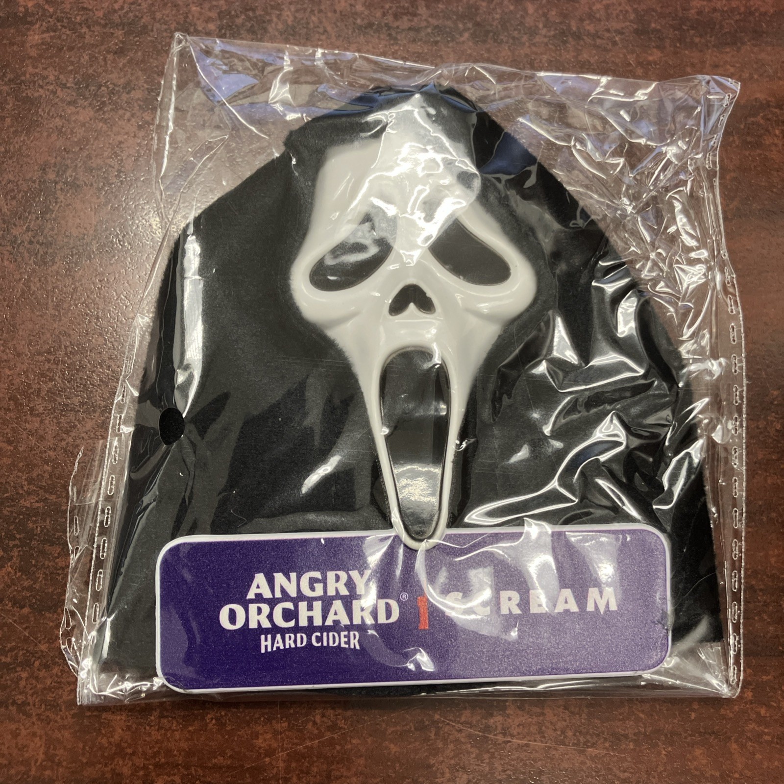 Angry Orchard Scream Mask For Tap Handle 2026, Scream Movie, Doll Mask