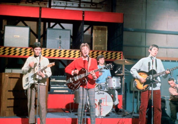 The Small Faces performing in the mid 1960s Historic 1960s Old Photo