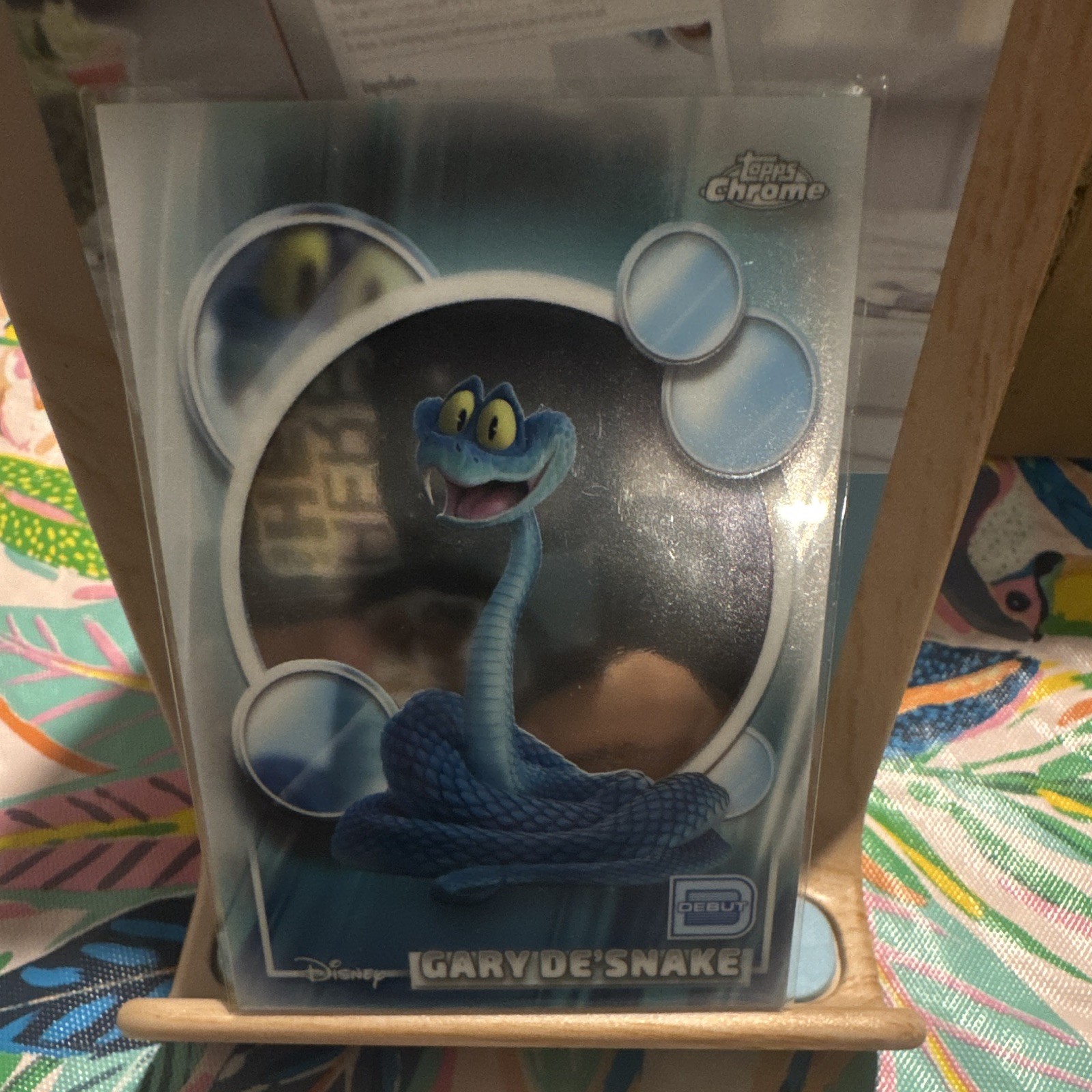 Topps 2026 Topps Chrome Disney 100 Zootopia Gary De\'Snake Base #68 Original
