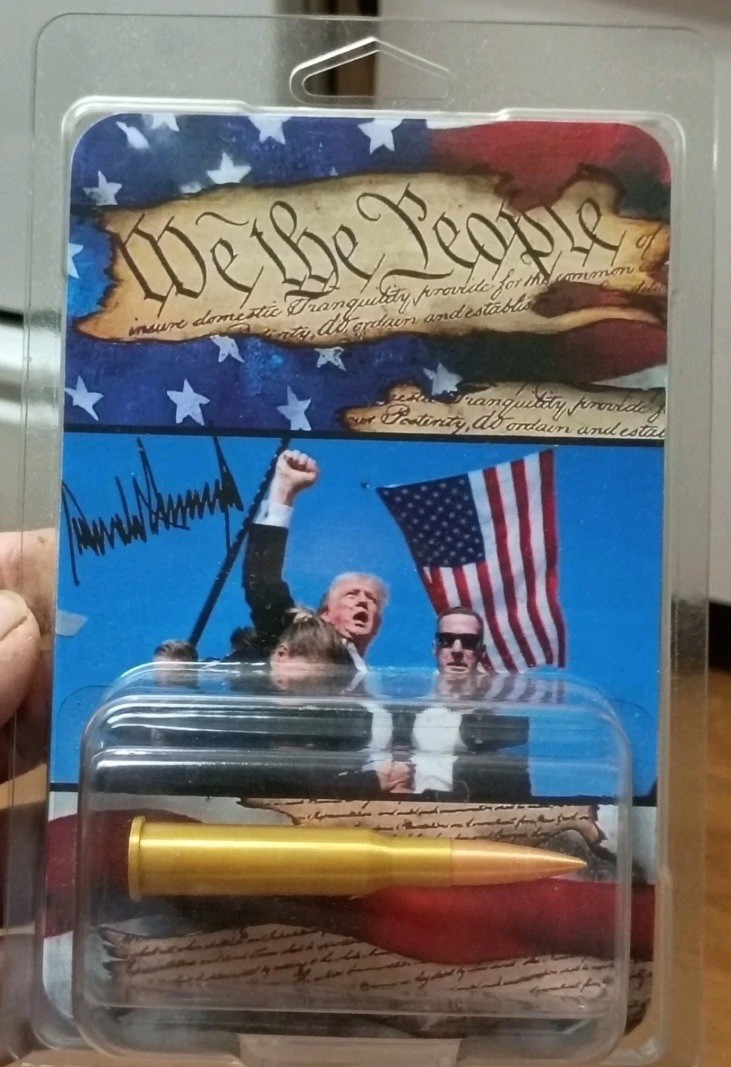 Rare Custom 3-D Printed Donald Trump Assassination 3\
