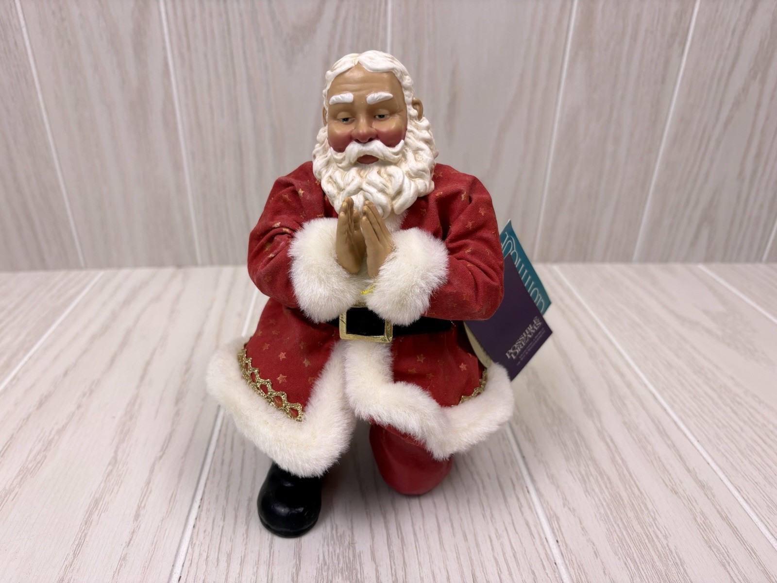Possible Dreams Clothique Pray For Peace 2000  Praying Santa #713036