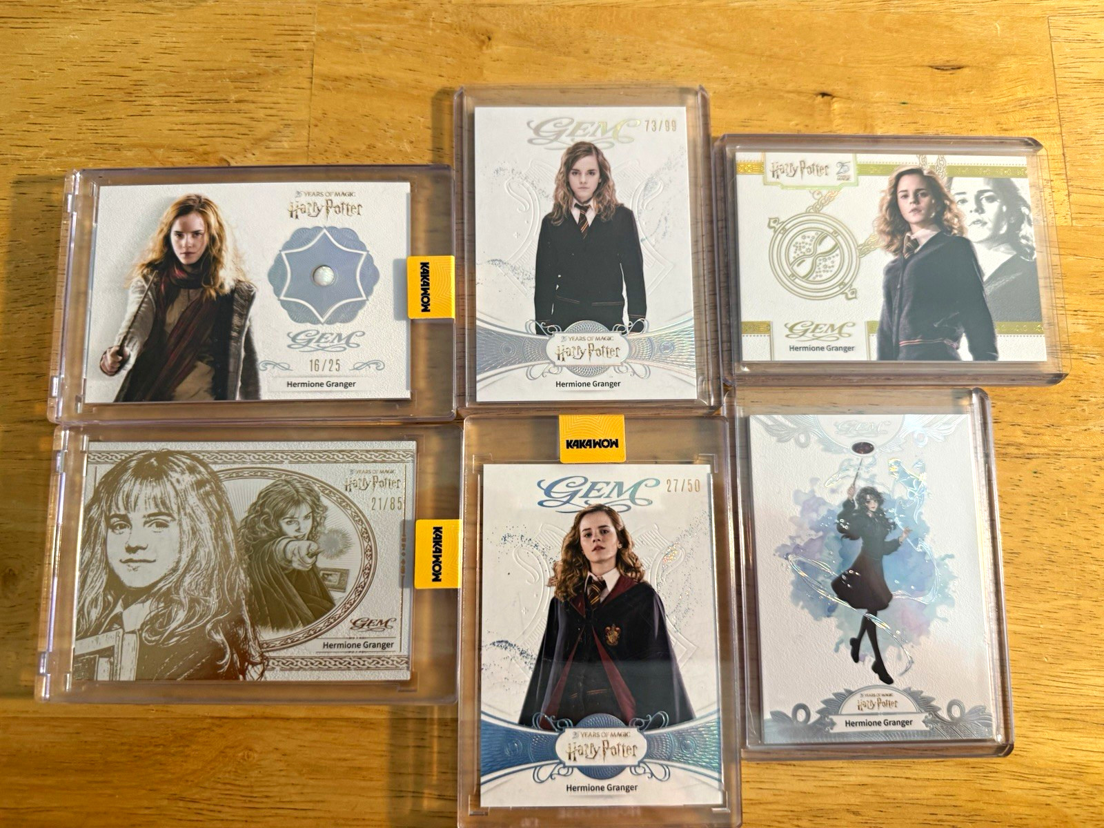 Hermione Granger kakawow gem 25th anniversary set