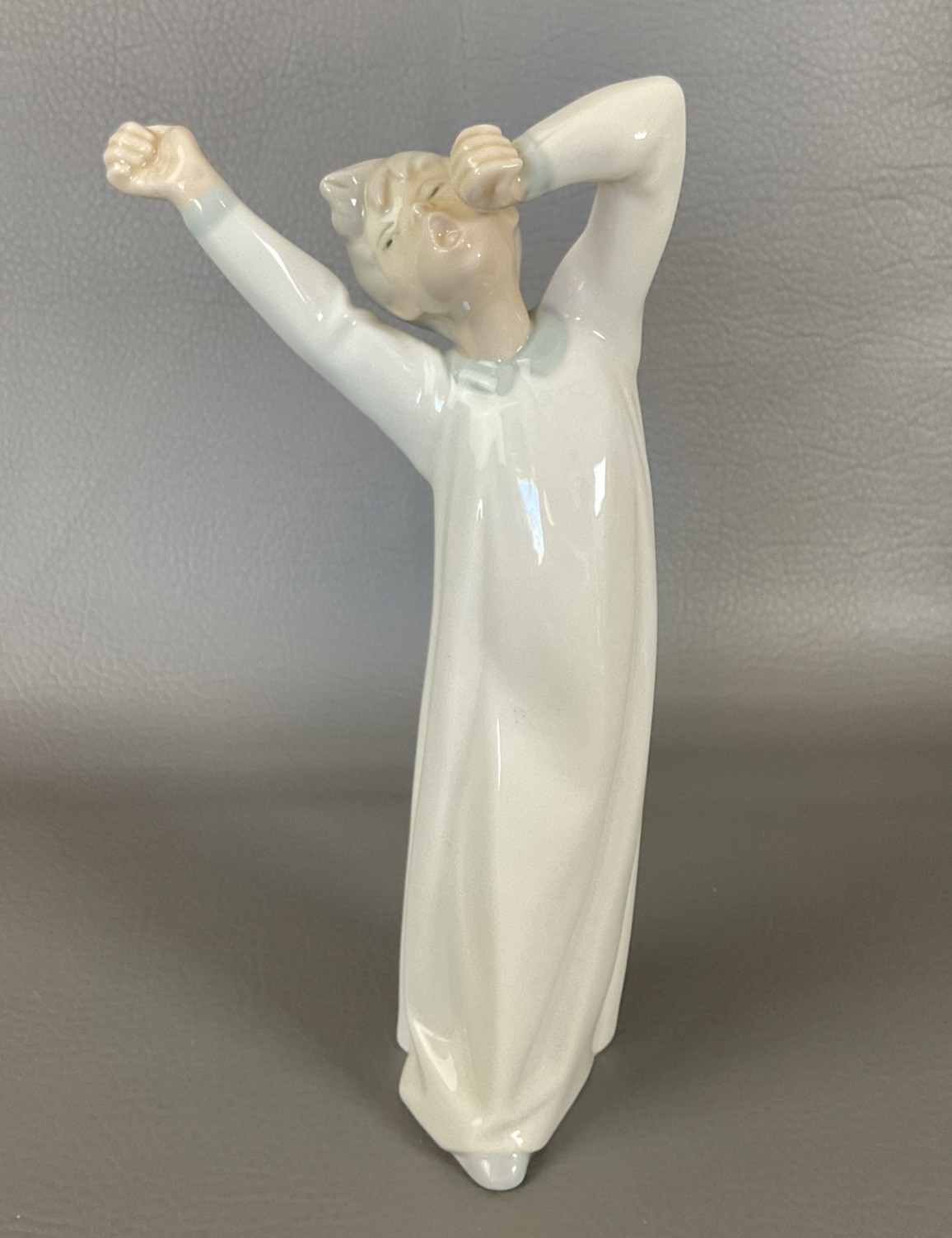 Vintage Lladro Porcelain Retired Figurine “Boy Awakening” Vintage Lladro Porcelain Retired Figurine “Boy Awakening”