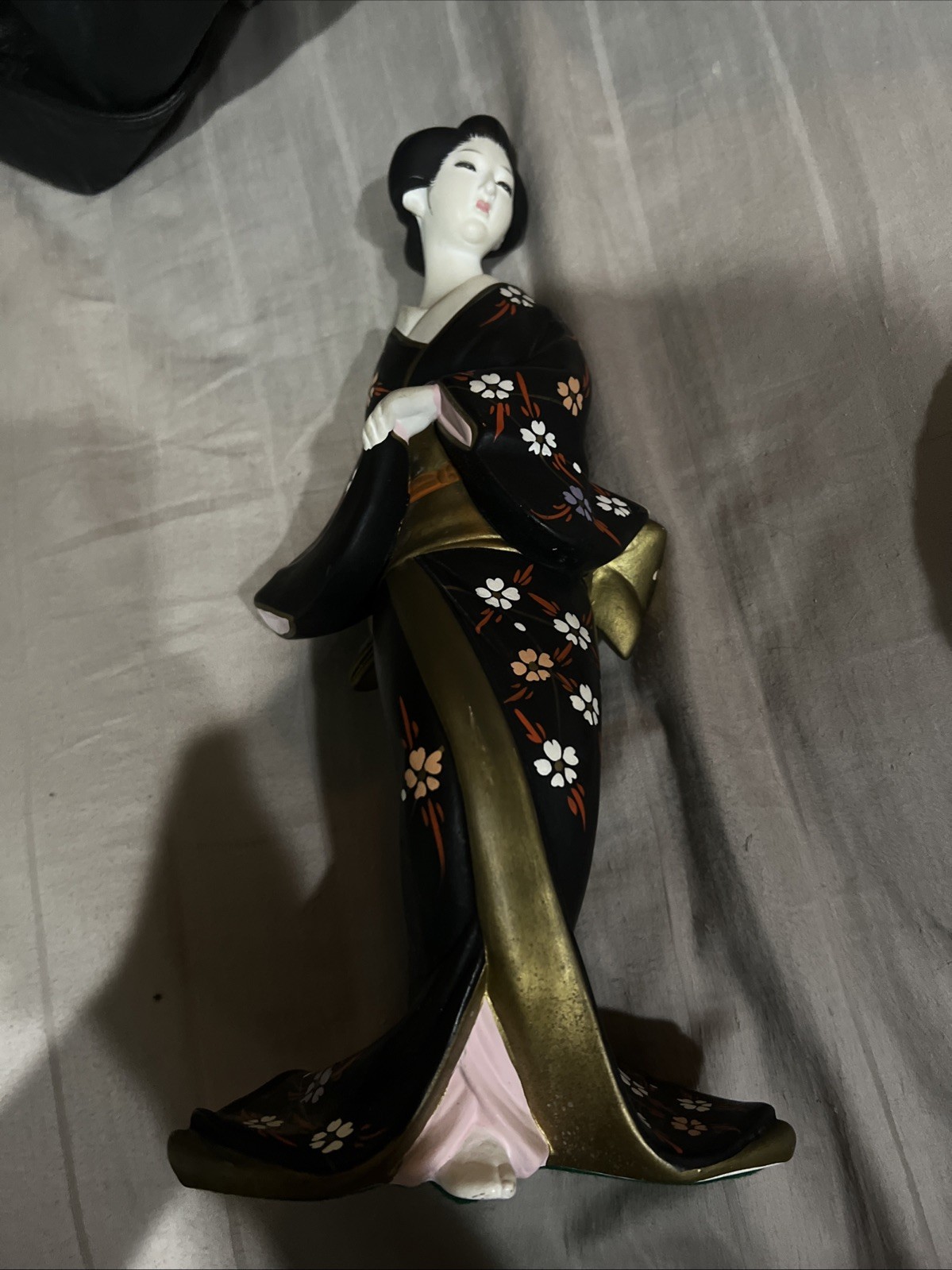 Sato HAKATA Geisha Japanese Pottery Doll 11.5\