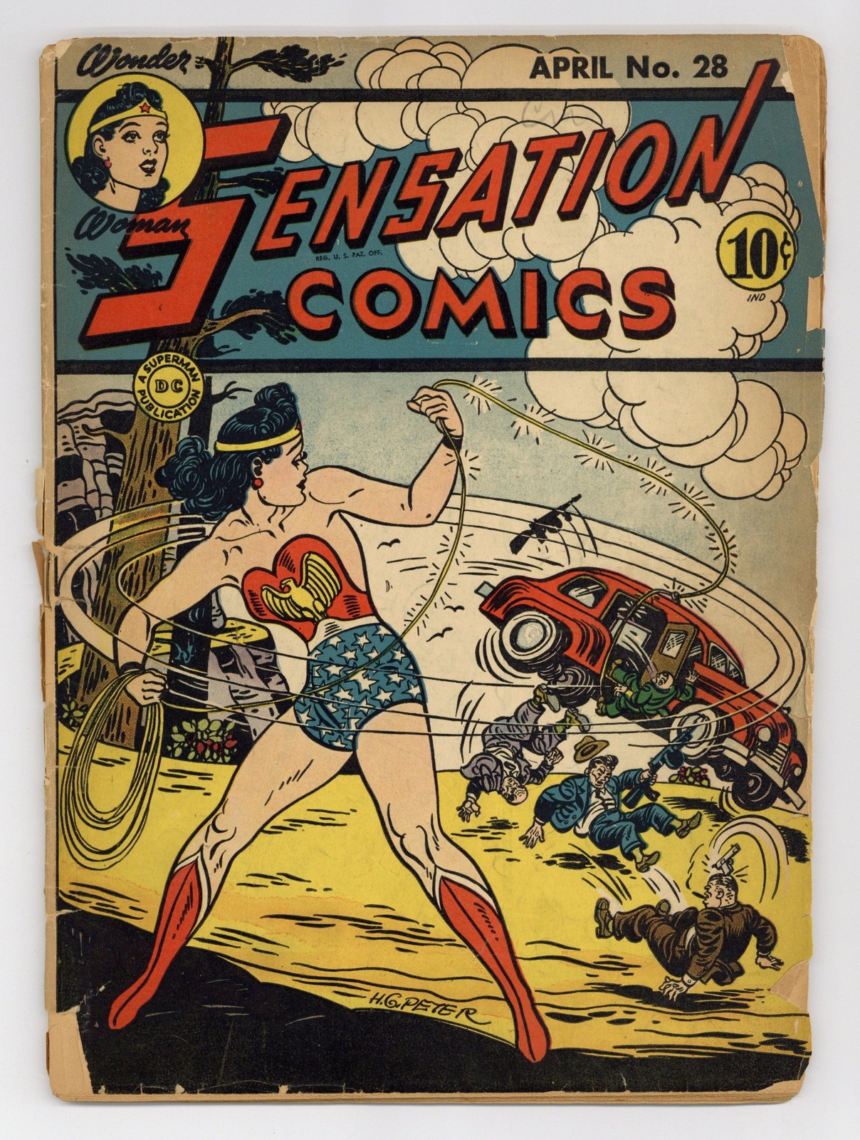 Sensation Comics #28 FR 1.0 1944