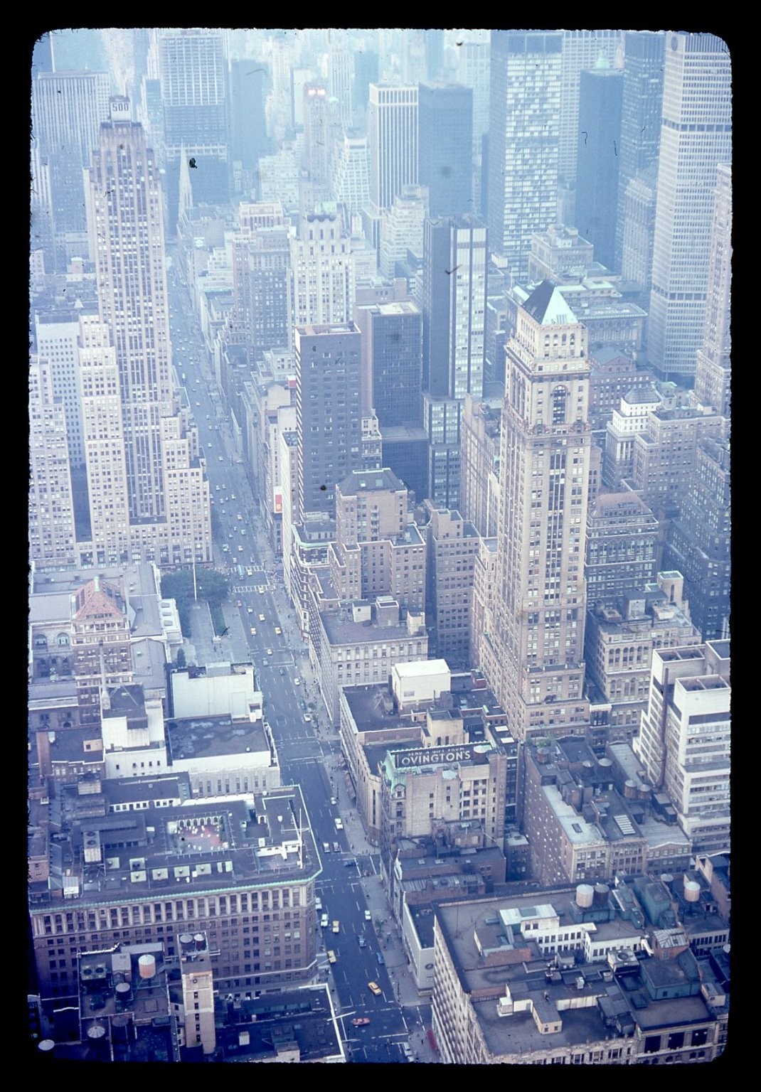 SL24 Slide 1970\'s New York City Skyline 5th Ave 557a SL24 Slide 1970\'s New York City Skyline 5th Ave 557a