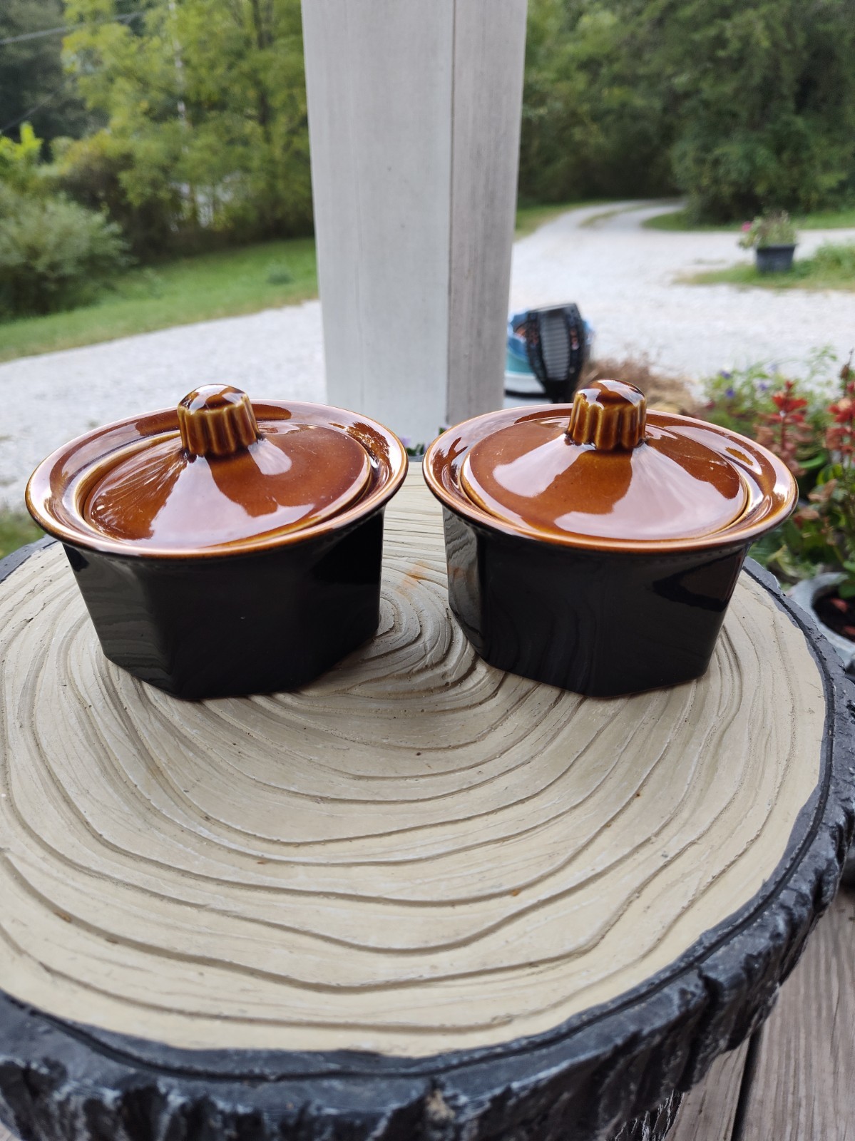 Vintage Sears Octagon Sugar Bowl 4\