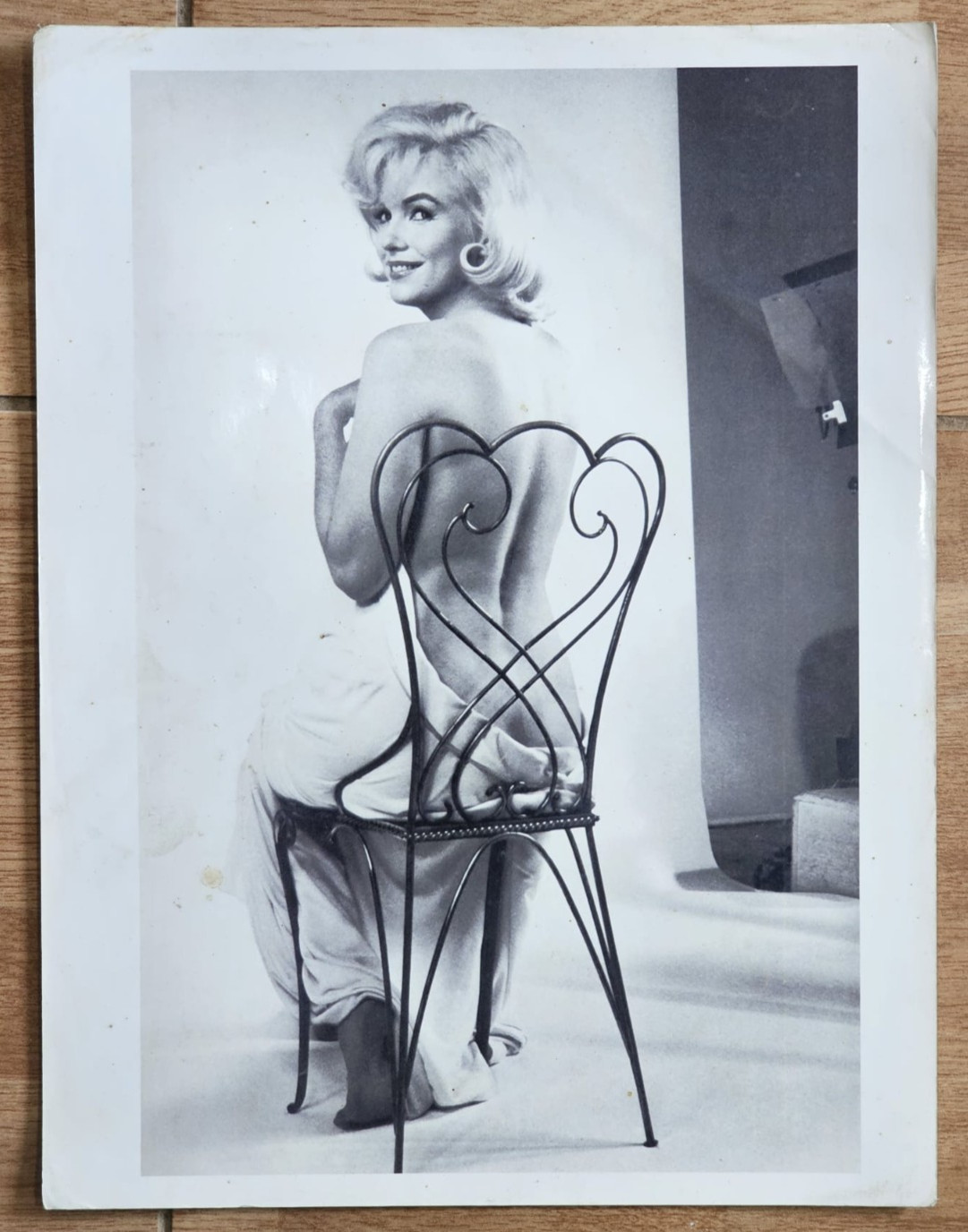 1980s MARILYN MONROE STUNNING PORTRAIT CHEESECAKE POSTER ORIGINAL Photo XXL
