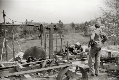 Heard County Georgia 1941 Sawmill Workers Farm Security Administration FSA