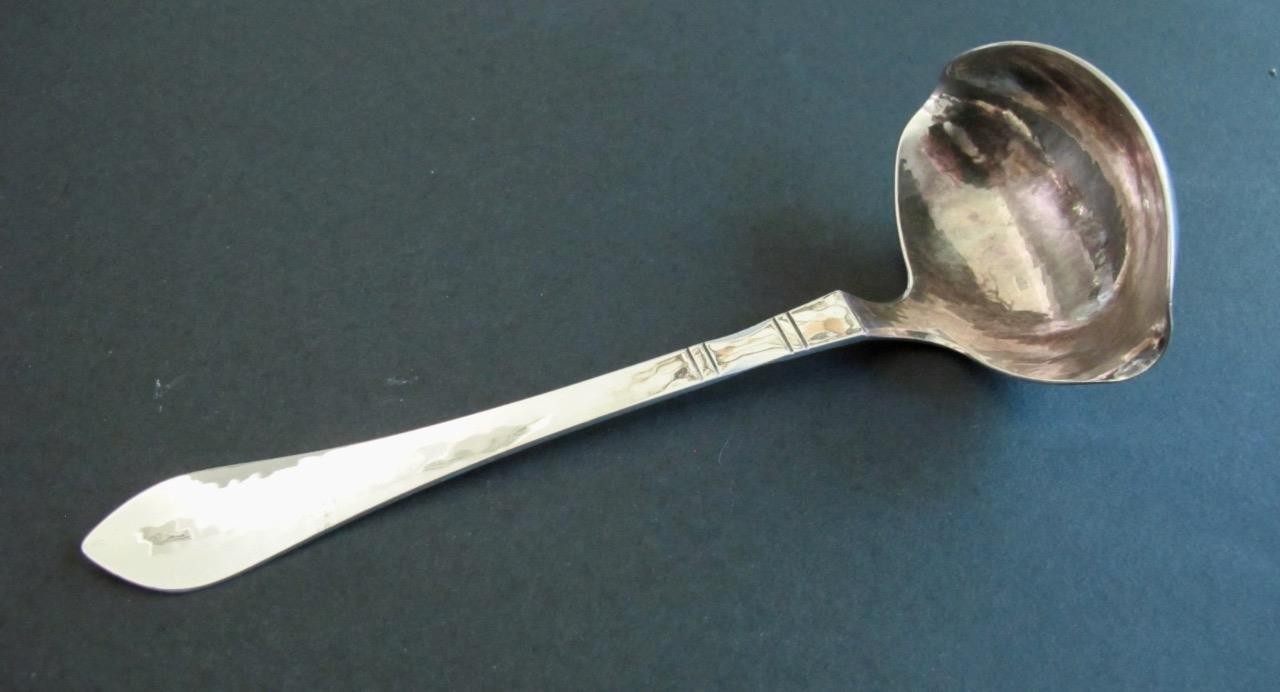 Vintage Georg Jensen Sterling Silver Denmark Gravy Ladle \