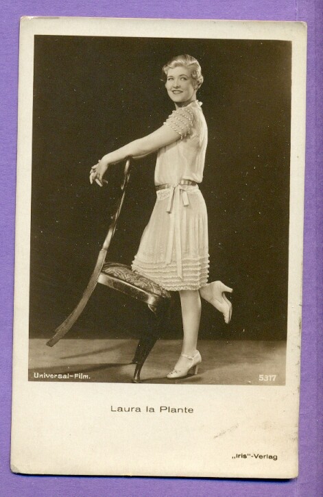 LAURA LA PLANTE # 5317 VINTAGE PHOTO PC. PUBLISHER GERMANY 4441