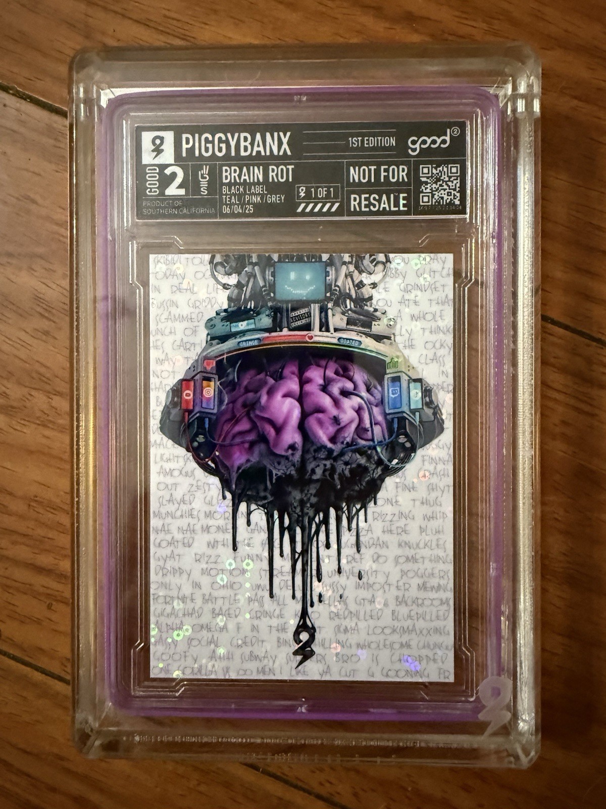 Piggybanx Brain Rot Black Label Sequence Variant 1/1