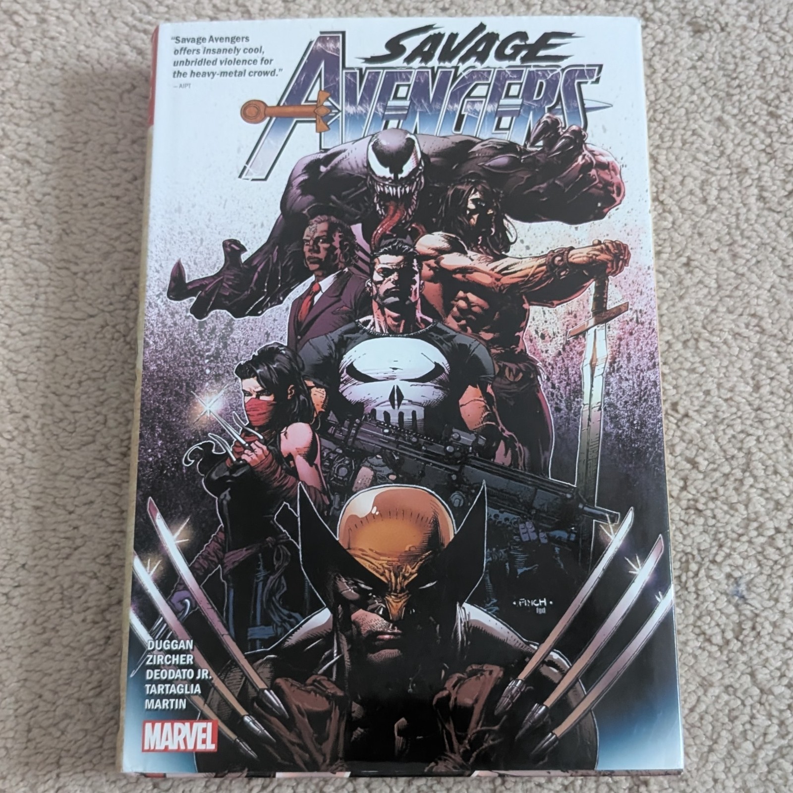Savage Avengers Omnibus Hardcover HC MARVEL 2023 OOP Duggan Savage Avengers Omnibus Hardcover HC MARVEL 2023 OOP Duggan