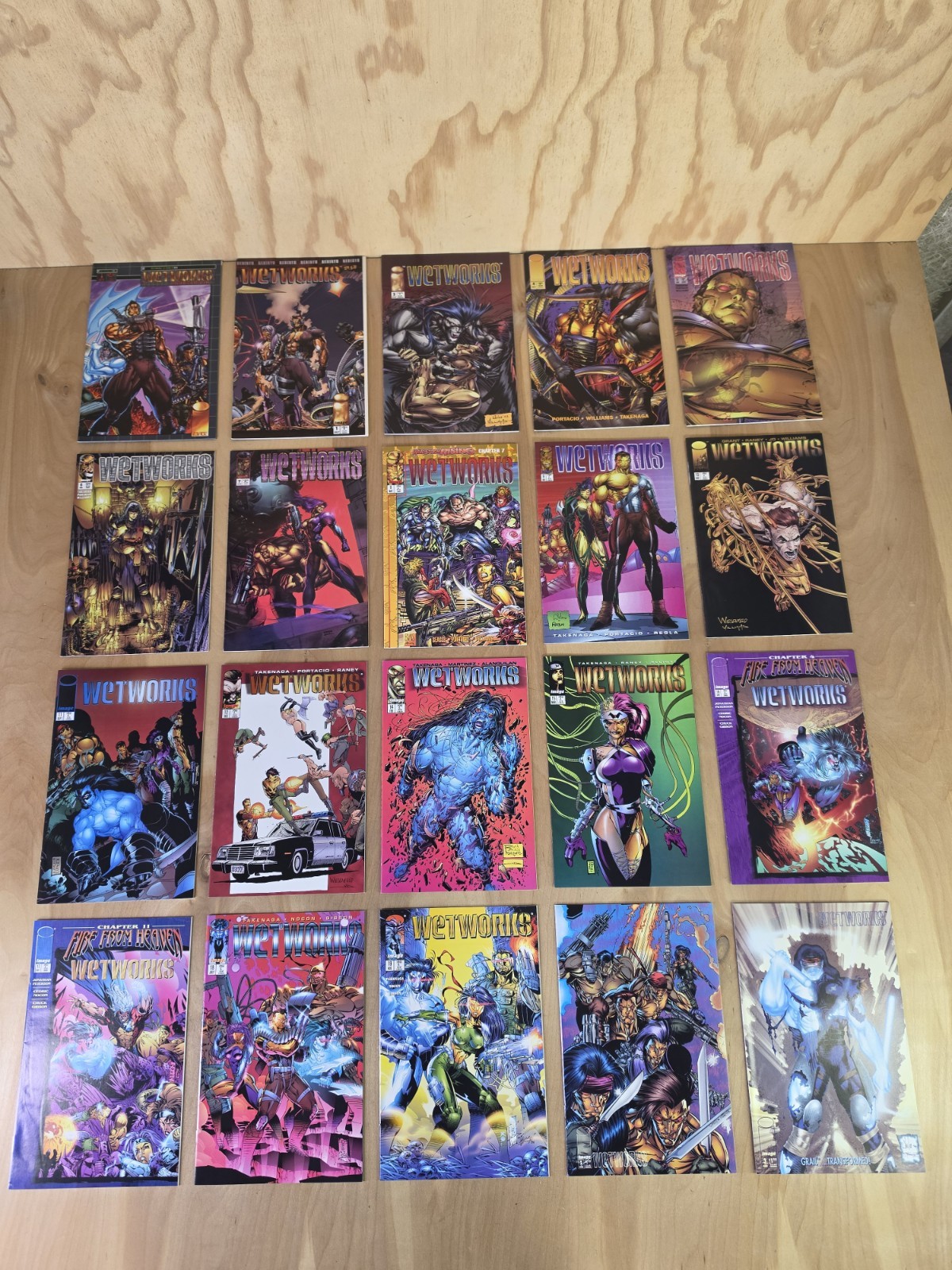 Wetworks Comic Lot 20 Comics Wetworks Comic Lot 20 Comics