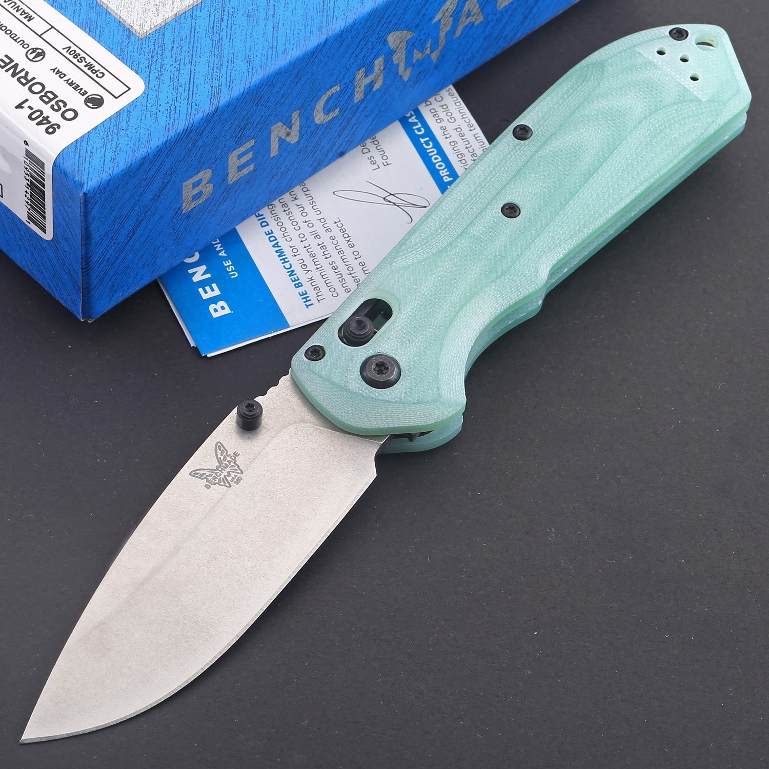 Transparent G10 Handle Axis Lock Camping Hunting Unique Outdoor Pocket Knife
