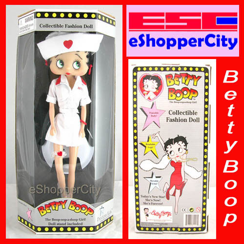 Betty Boop Nurse Dress Doll Barbie Type Figure New