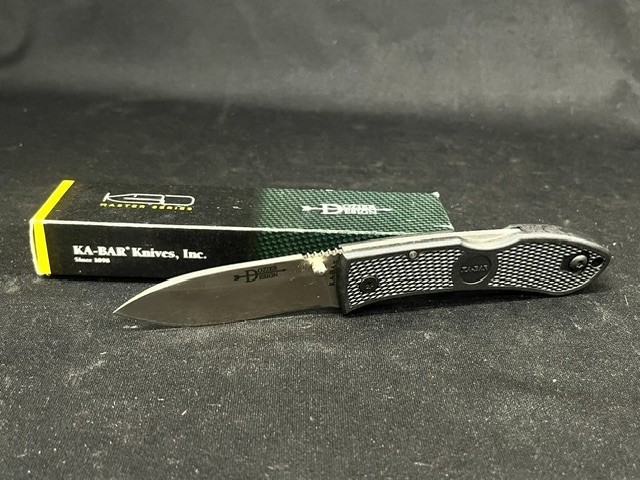 Ka-Bar Folding Hunter Knife 02-4062 Master Series Dozier Design - New In Box.