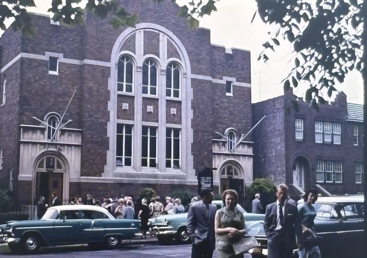 1960 First Evangelical Free Church Brooklyn NY Original Kodachrome Slide