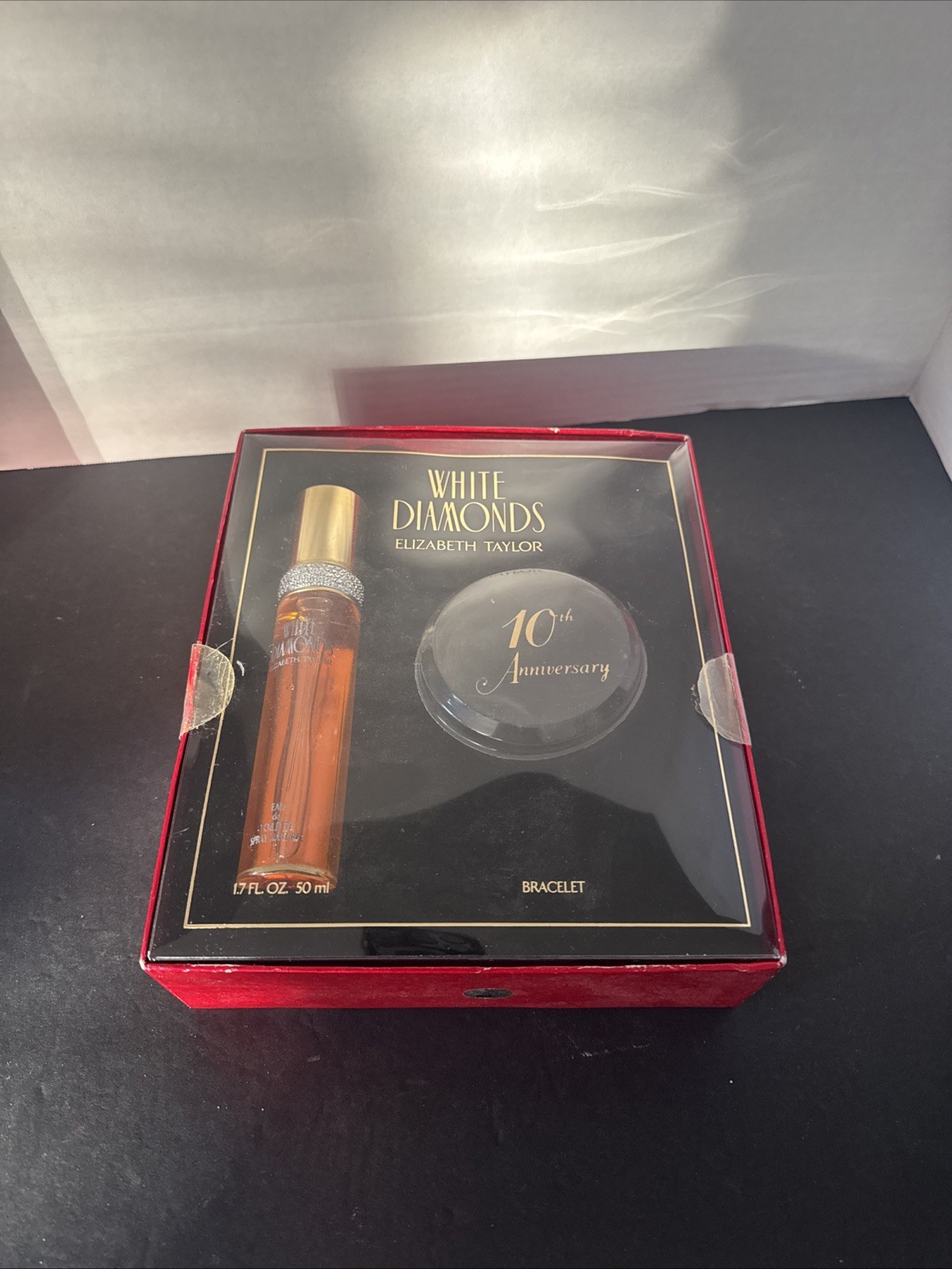 Vintage 2001 White Diamonds 10Th Anniversary Perfume 1.7 Ounce – Read ￼