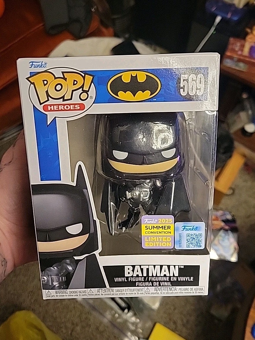 Funko Pop Heroes BATMAN #569 DCU 2025 SUMMER CONVENTION LIMITED EDITION NEW 