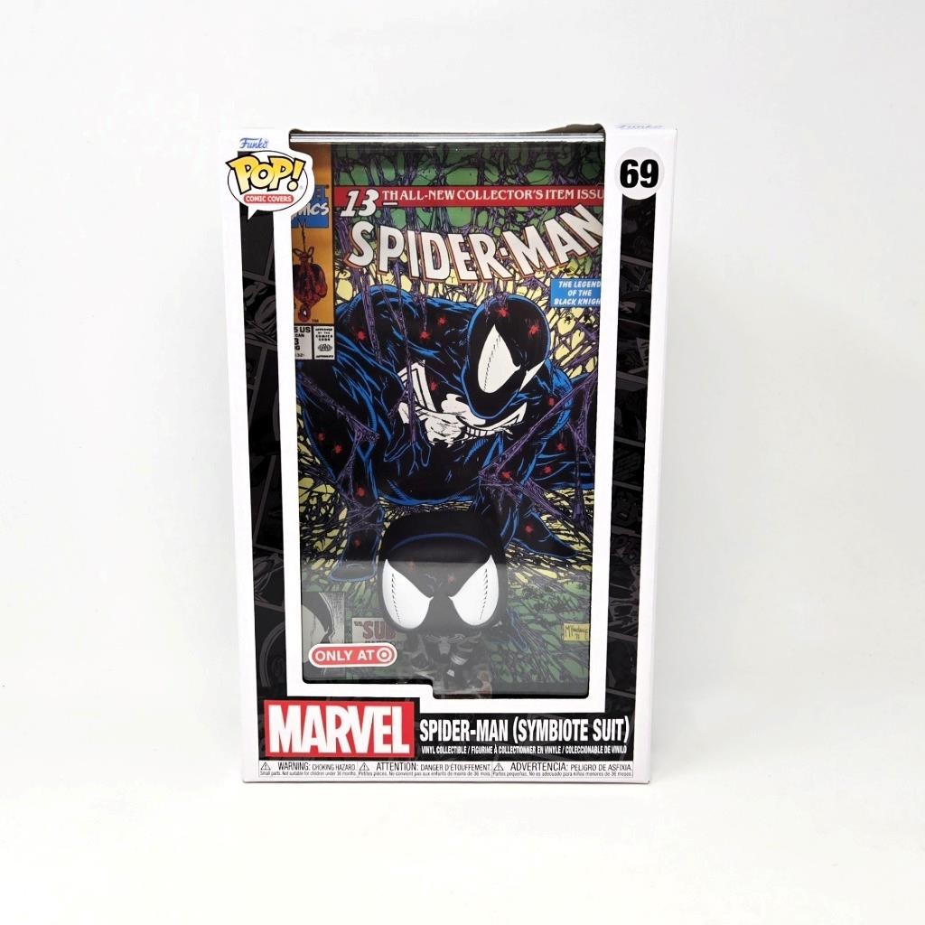 Marvel Funko Pop Spider-Man Symbiote Suit 69 Target Exclusive : NEW
