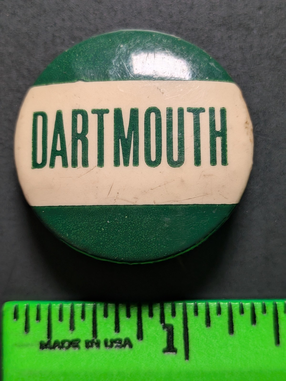 Vintage Dartmouth University College Pinback Pin Vintage Dartmouth University College Pinback Pin