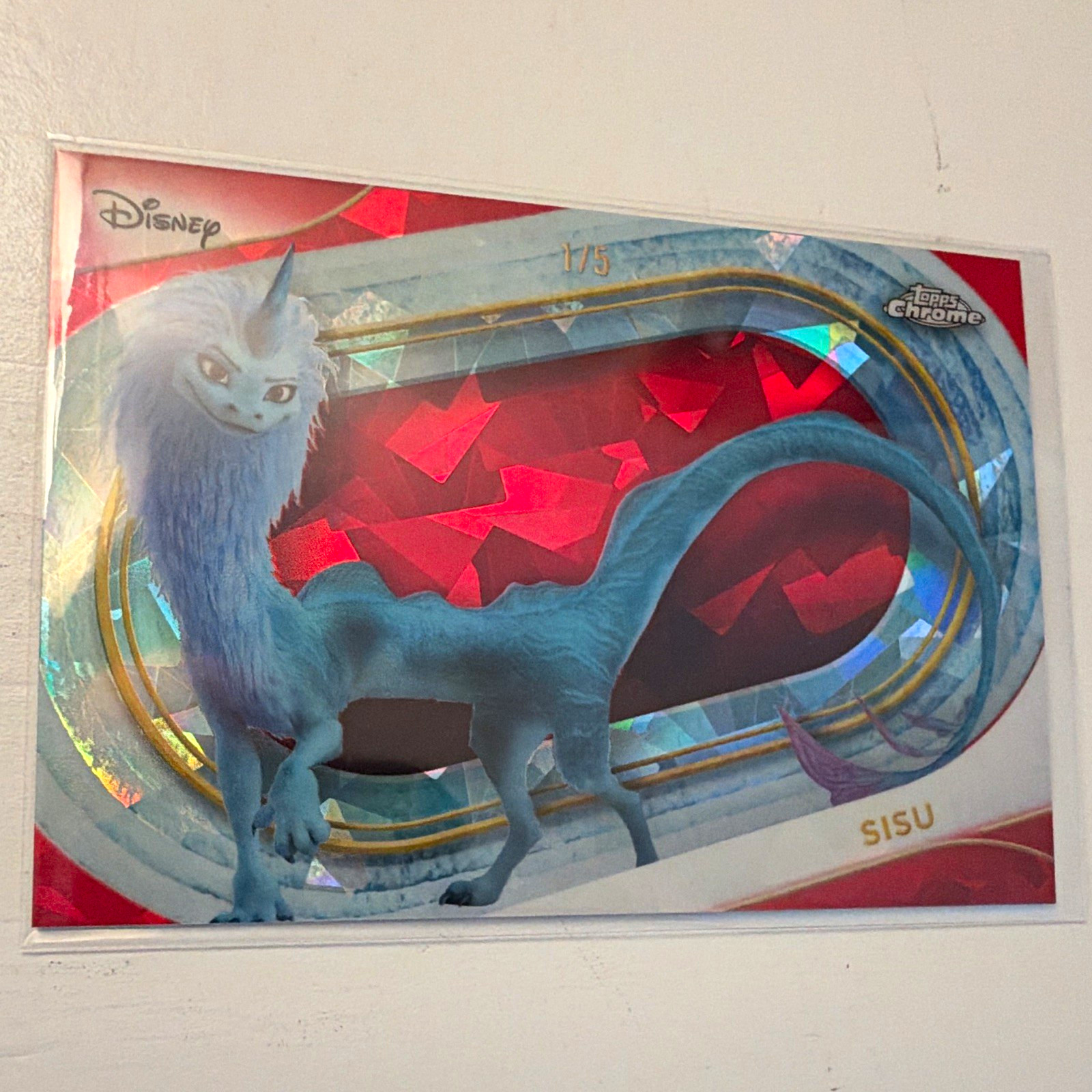 Topps 2025 Topps Chrome Sapphire Disney Sisu #193 Serial Numbered 🔴 1/5 Card