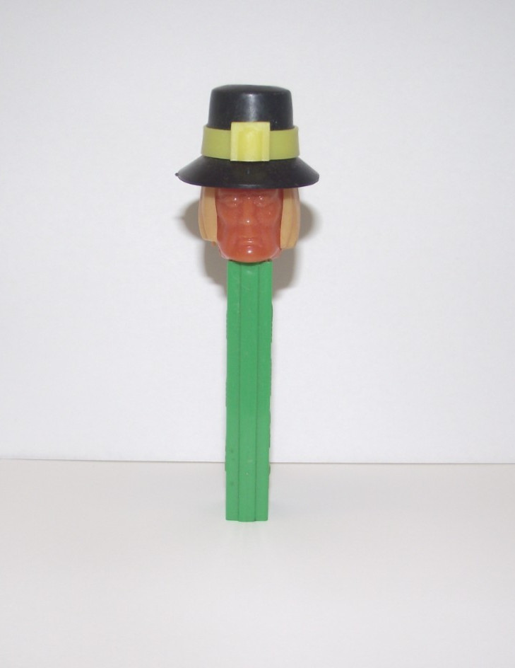 Vintage Pez Pilgrim No Feet Bicentennial Dispenser Austria ESTATE FOUND L@@k